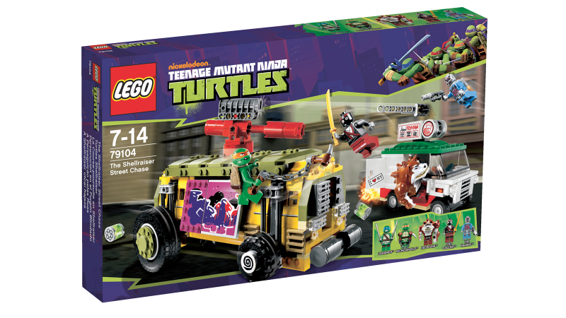 Illustration for article titled Lego Teenage Mutant Ninja Turtles Official Collection, People!
